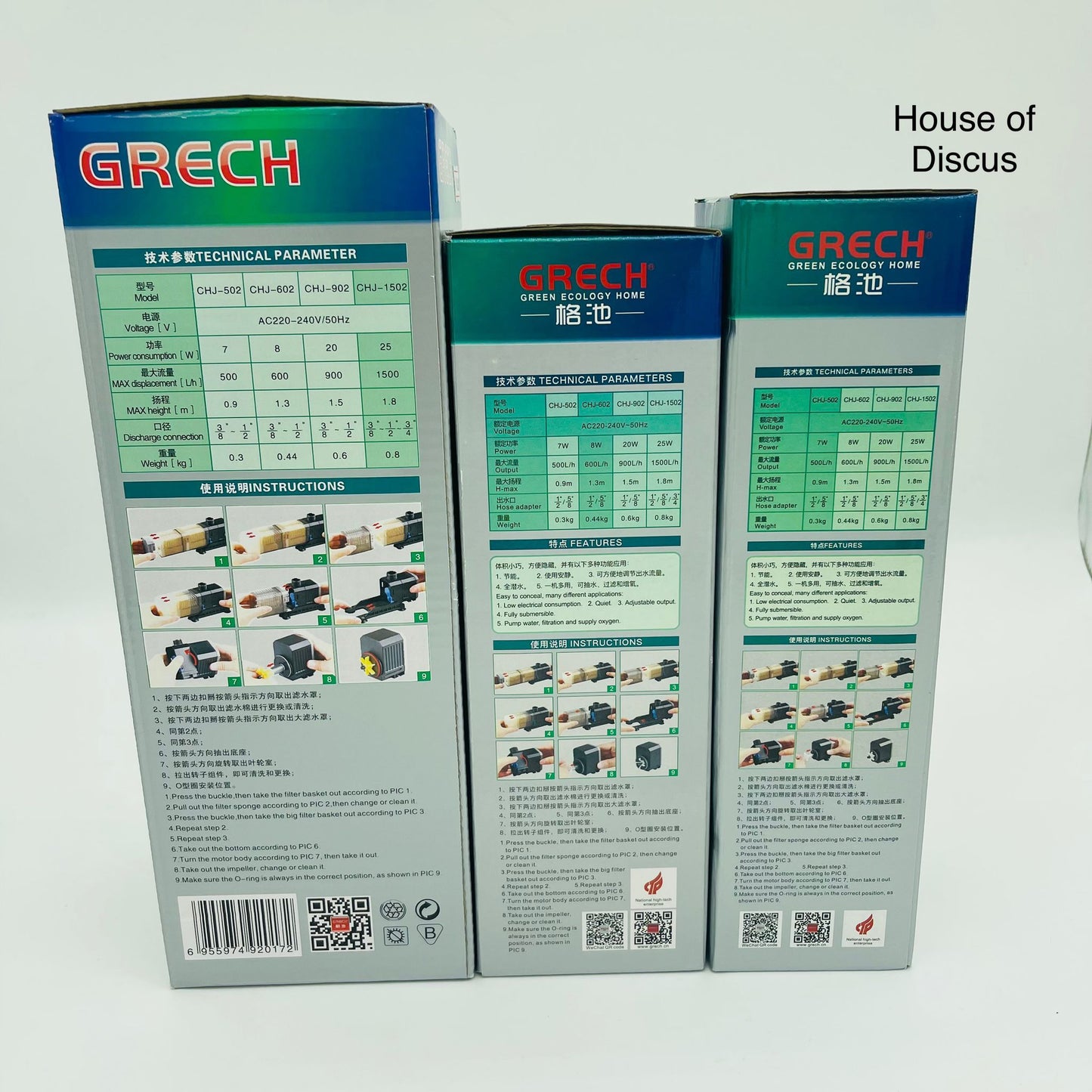 GRECH Internal Filter CHJ 602