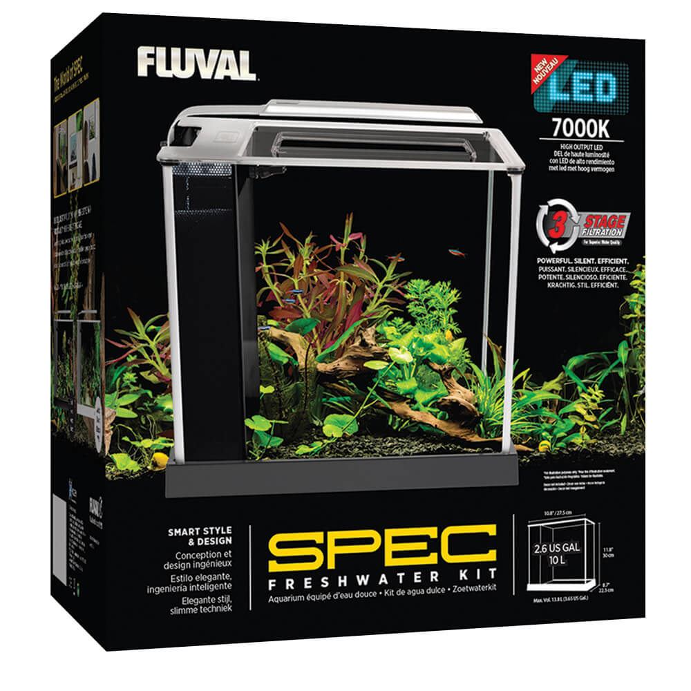 Fluval SPEC Freshwater Aquarium Kit 10L