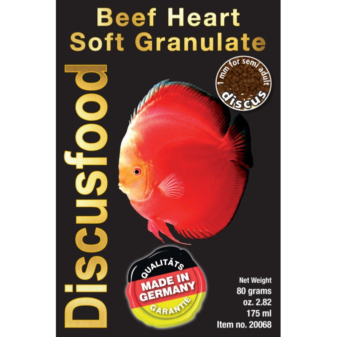 DISCUSFOOD Beef Heart Soft Granulates