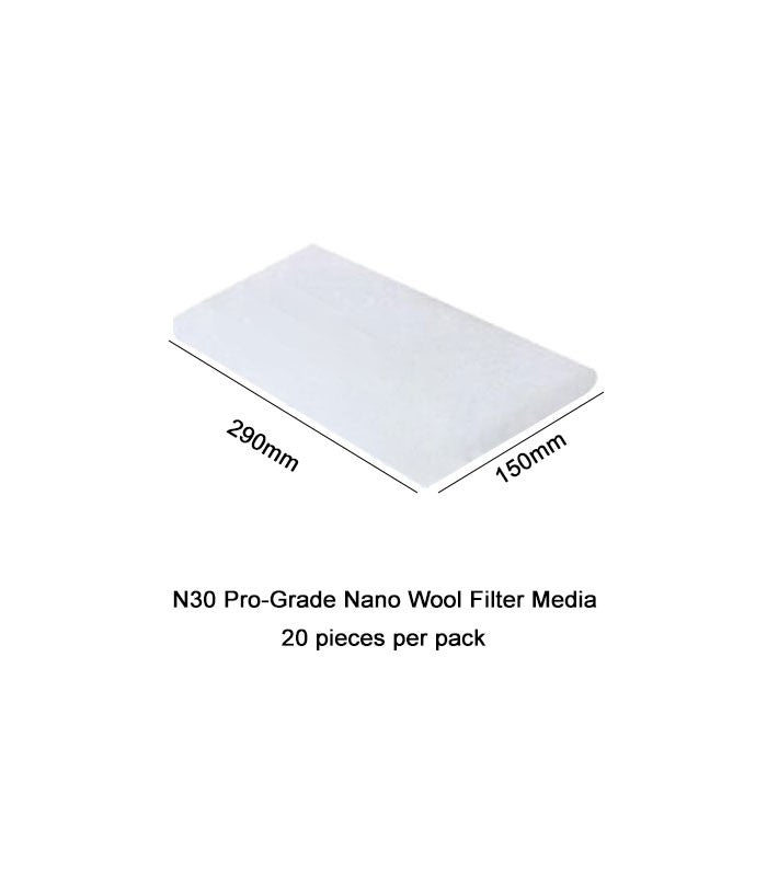 N30 Nano Wool Pro-Grade Filter Media (20-Pieces Pack)