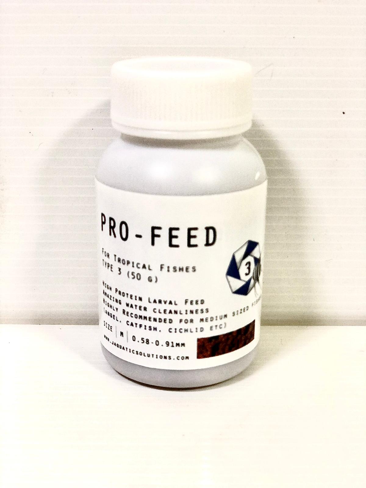 PRO-FEED for Tropical Fishes Type 3 (M) 50g