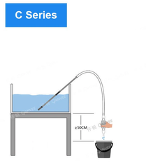 QANVEE Water Siphon Cleaner C-300
