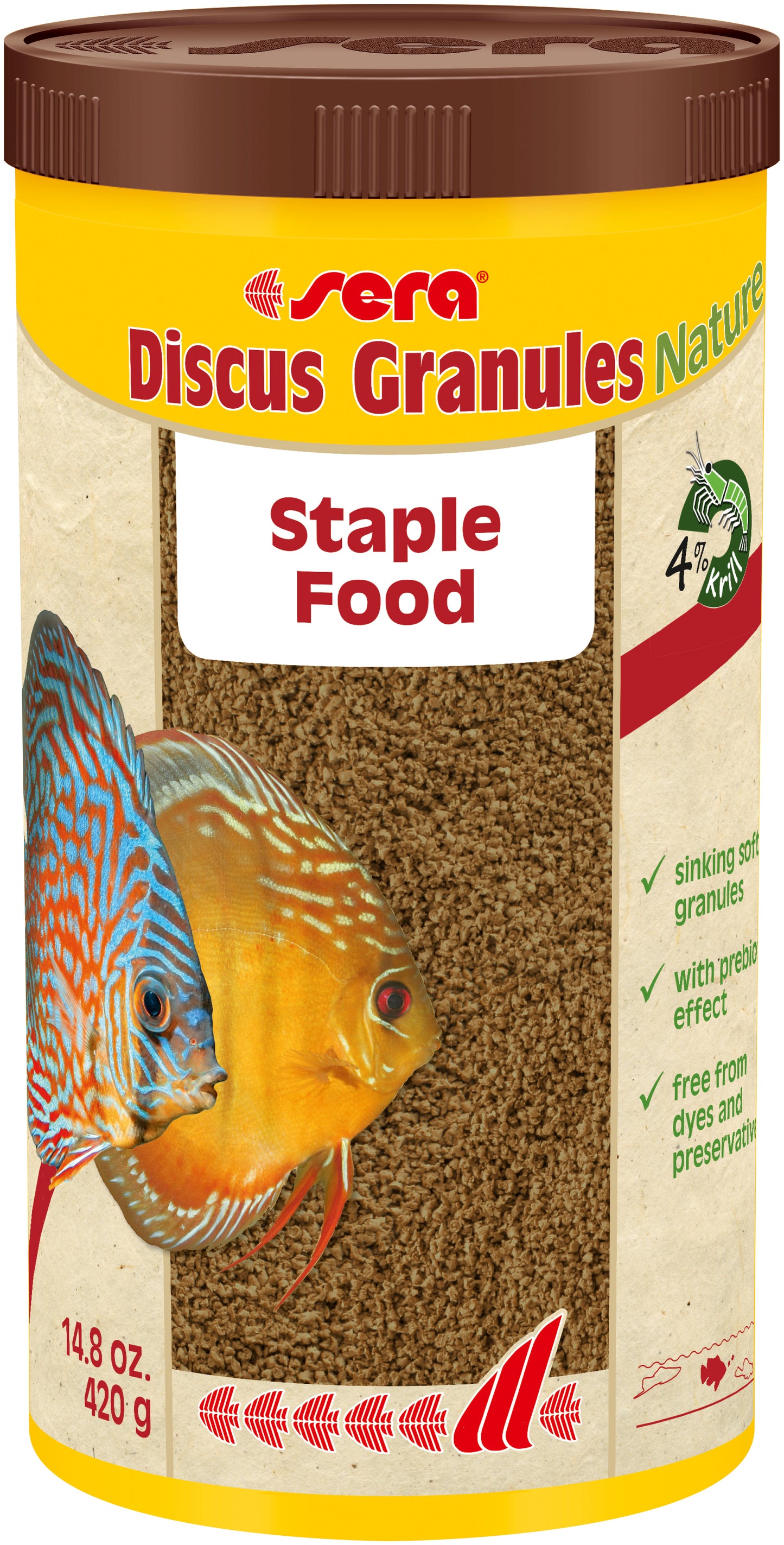 SERA Discus Granules Staple Food 420g