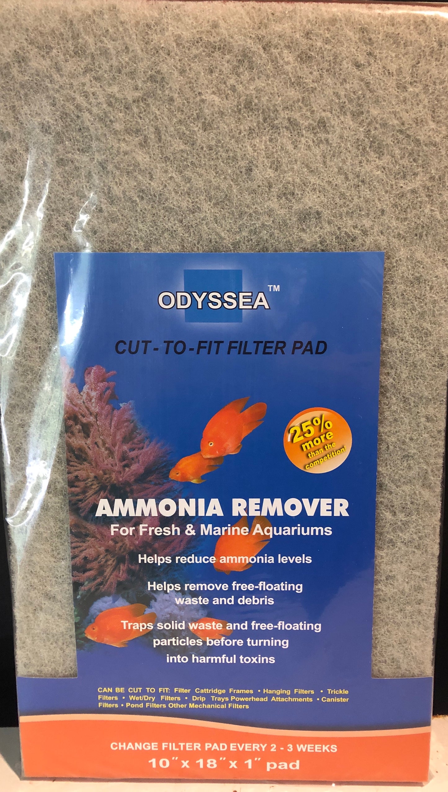 ODYSSEA Ammonia Remover Filter Pad