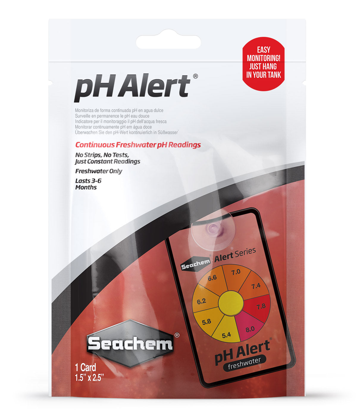SEACHEM pH Alert (6 Month Pack)